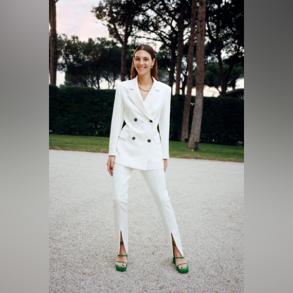 Zara White Pants - Picture 3 of 5